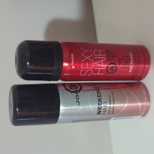 JOICO dry shampoo & SEXY HAIR Texture spray - Travel size
